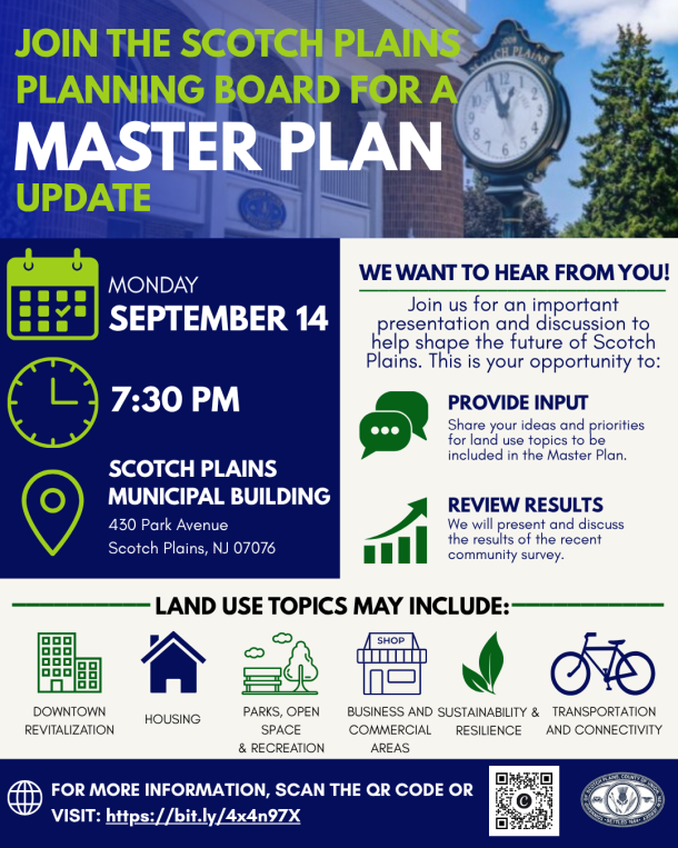 Master Plan Update Meeting - September 14